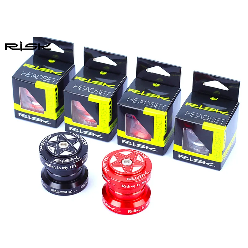 Risk Aluminum 28.6/34-34/30mm MTB Road Bicycle Headset 28.6mm (1 1/8\