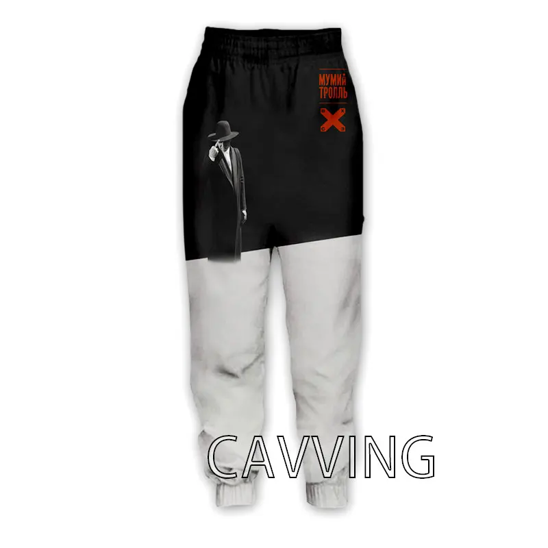 

CAVVING 3D Printed Mumiy Troll Casual Pants Sports Sweatpants Sweatpants Jogging Pants Trousers for Women/men