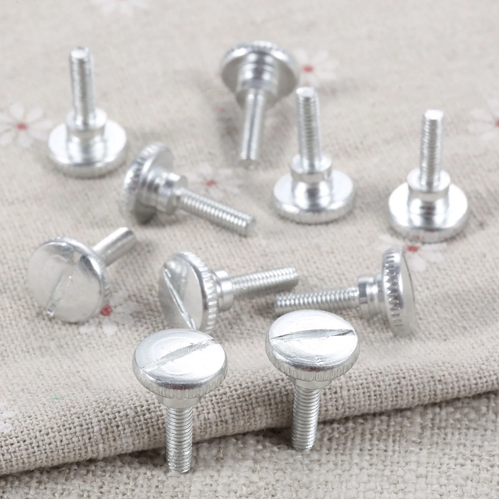 10pcs/lot lockstitch Sewing Machine Long Screws Metal 20mm Big head screw Hem pull cylinder tube sewing accessory hemmer screw