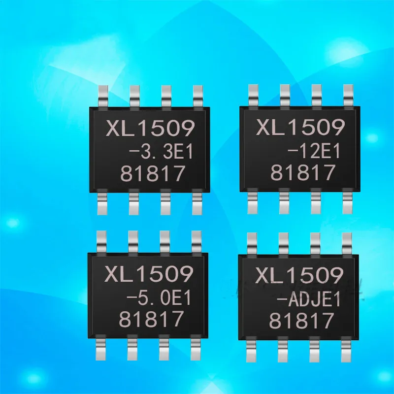 10PCS Original XL1509-3.3/5.0/12/ADJ E1 Voltage Stabilizing chip XL1509  patch sop-8