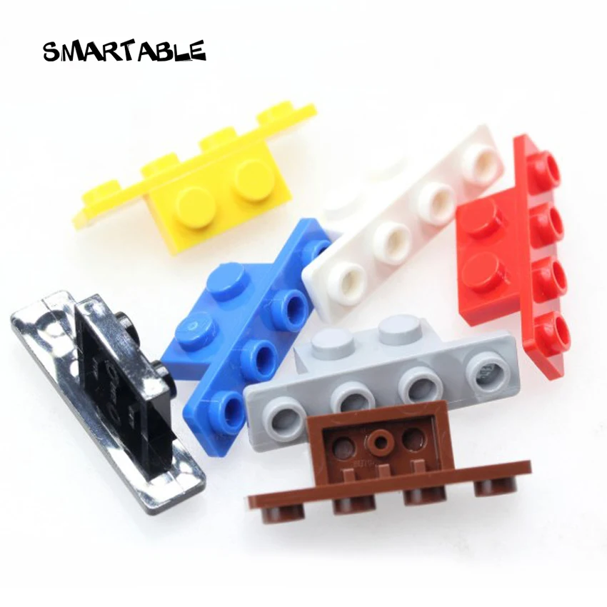 

Smartable Bracket 1x2-1x4 Building Blocks Brick MOC Parts Toys For Kids Creative Compatible City 2436b 10201 For Gift 80pcs/lot