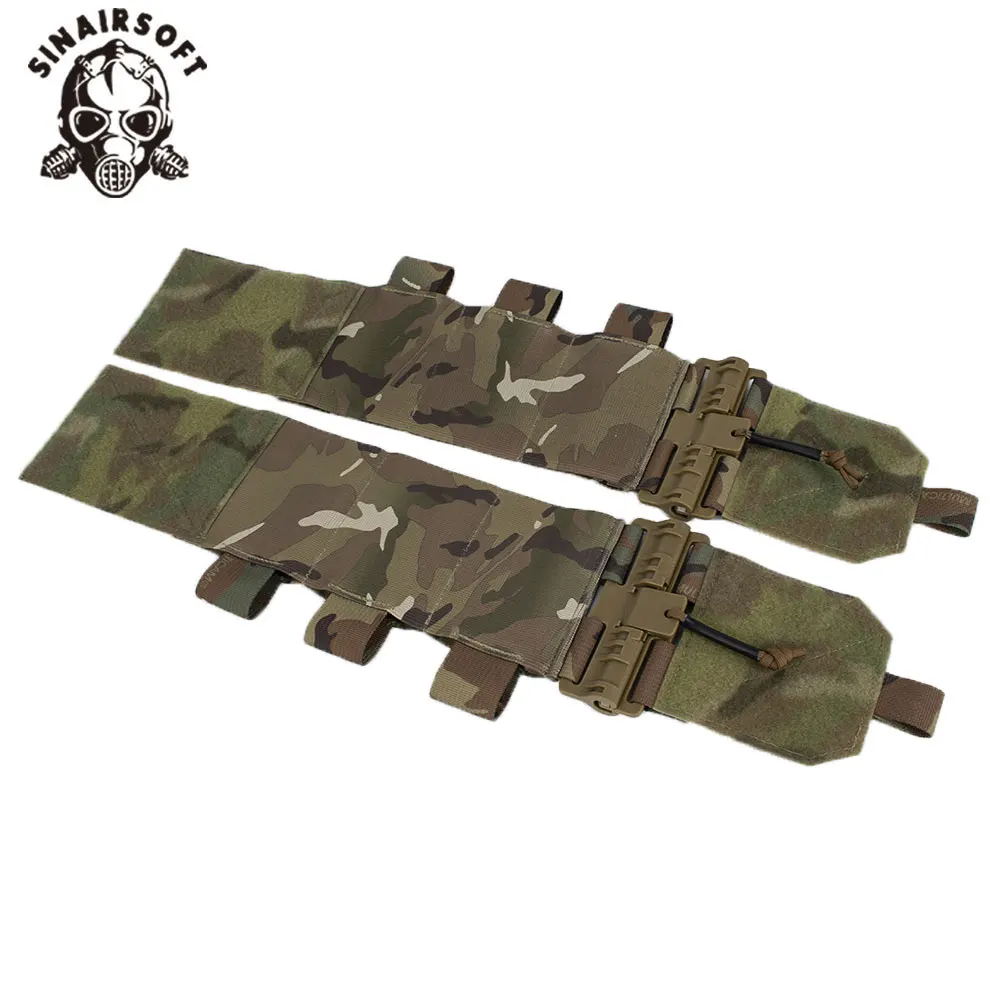 Tactical Universal Removal Buckle Set  FCSK Molle System Vest Quick Release Set Elastic Cummerbun Waist Cover Vest Gear