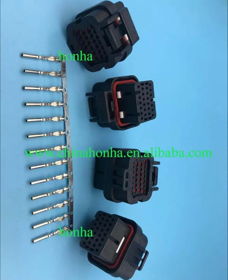 

Free shipping 1/2/5/10 pcs/lots 34 pin Tyco Automotive Connective computer connector AMP 34 oil gas connector 4-1437290-0