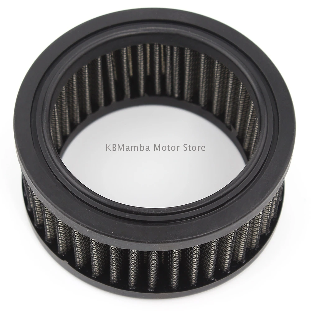 New Motorcycle Black Air Intake Filter Cleaner Replacement For Harley Sportster XL883 XL1200 48  2004 -2018