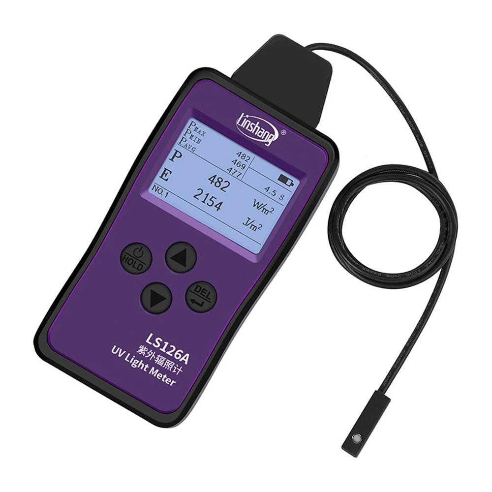 

LS126A UV Light Meter UV Irradiance Meter An Ultra Small Probe for Intensity and Energy Measurement of UVA Light Source