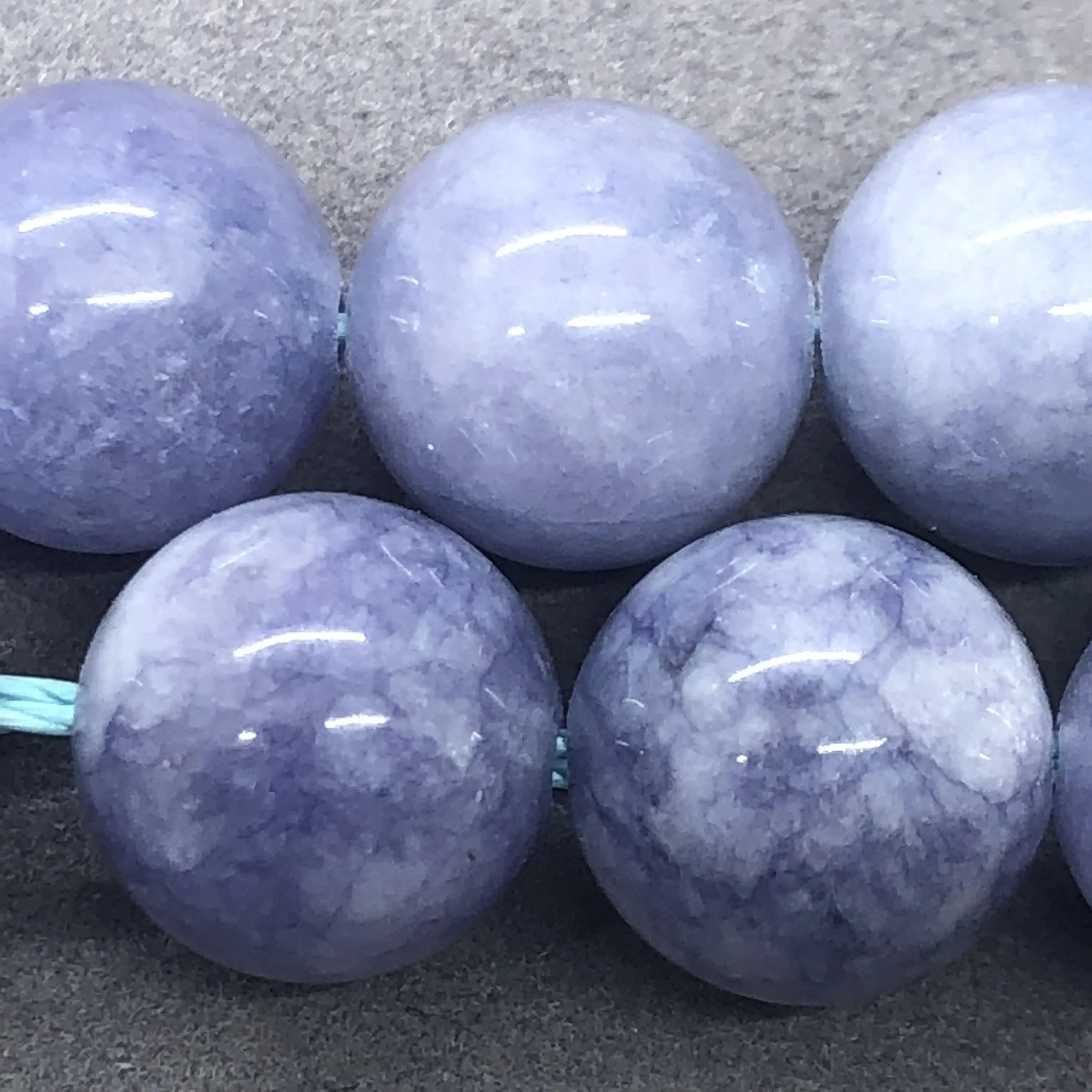 Purple Chalcedony Beads 4-12mm Round Natural Loose Stone Bead Diy Accessories