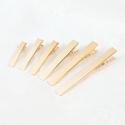 30PCS/Lot High Quality Metal Hair Clips Hair Styling Tool Crocodile Flat Barrettes Alligator Clip Hairpins Accessory Hair Pin
