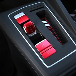 8 pcs For Volkswagen VW Golf 8 MK8 2020-2021 Car Central Handbrake Auto Hold Button P Switch Gear Head R N D Decorate Cover Trim