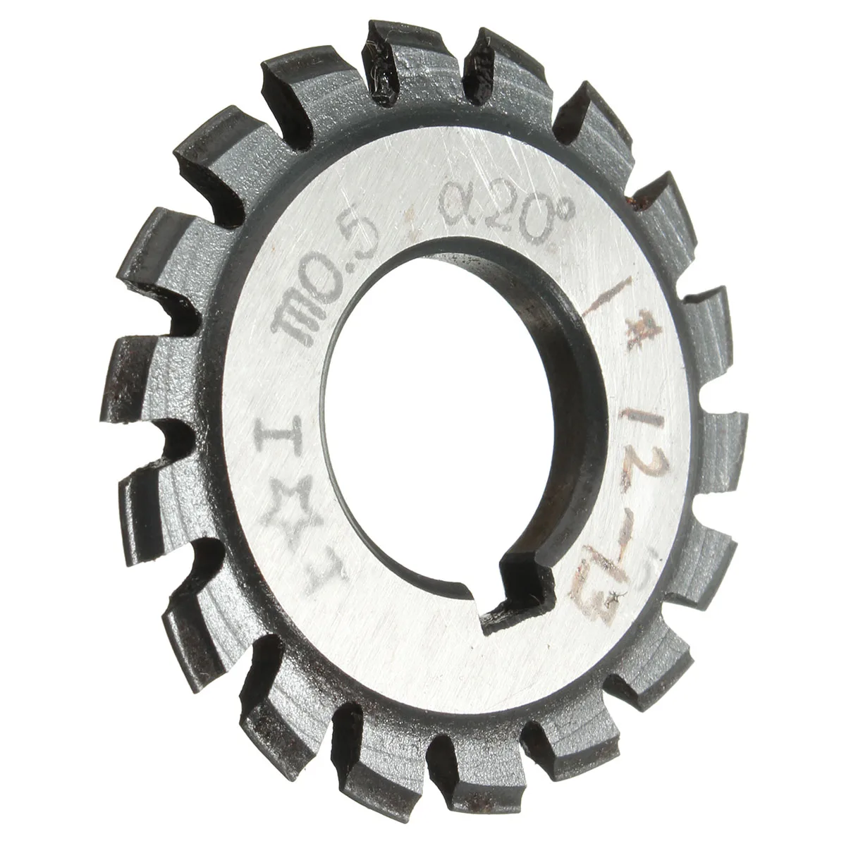 Imagem -04 - Fresadora de Engrenagens de Aço de Alta Velocidade Involute Ferramentas de Corte Módulo M0.5 Pa20 Graus 16 mm 18 Hss