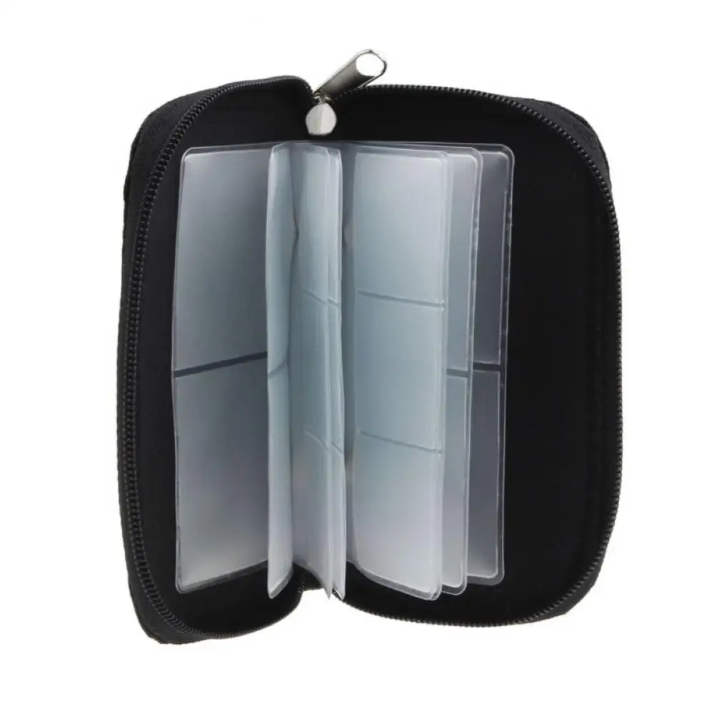 22 Slots Zipper Memory Card CF Storage Bag TF Micro Security Digital Memory Card Storage Bag Case Cover Game Accessories gratis