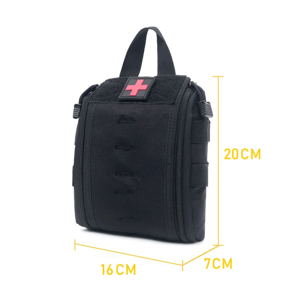 Molle Tactical Kit di pronto soccorso Utility borsa per attrezzature mediche marsupio borsa in Nylon di sopravvivenza borsa medica da caccia di