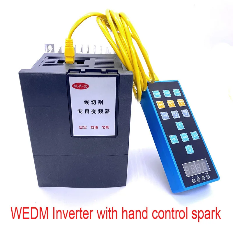 WEDM Inverter Wire Cut converter 220V special frequency 1.5KW with hand control spark machine inverter