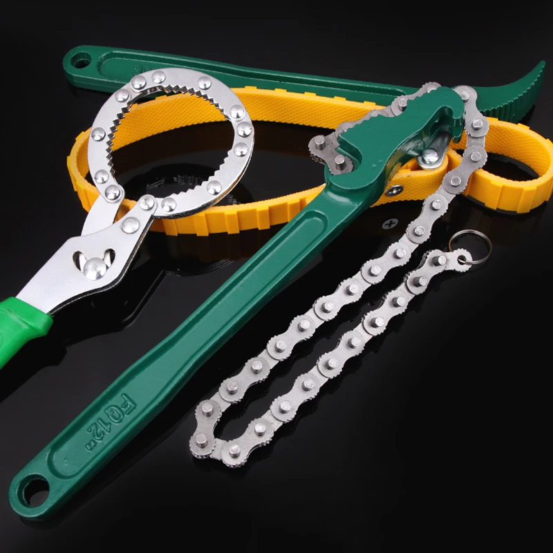 Universal Oil Filter Wrench Filter Removal Tool Chain Wrench Car Engine Oil Filter Car Engine Oil Filter Car Repair Hand Tool