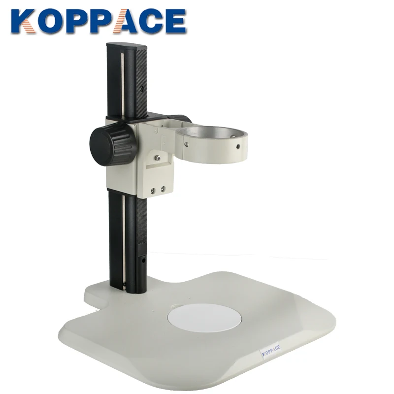 KOPPACE Microscope Bracket Lens Diameter 76mm Microscope Focusing Bracket 200mm Working Stroke