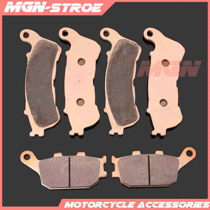 

Motorcycle metal sintering brake pads For CB1300 S/SF CB400 VTEC 08-15 CBF500 04-07 NC700/X/S 12-16 ABS XL700/V VT1300 10-11