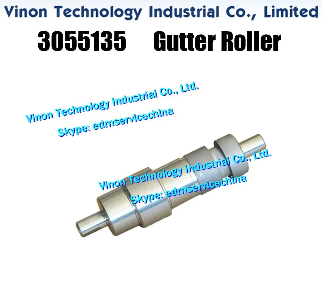 3055135, 222975, A325 Gutter Roller Ø25xØ20x94Lmm for Urethane Roller 3053703 S odick A530D,AQ325,AQ327,AQ535L,AQ537L,AG400LS