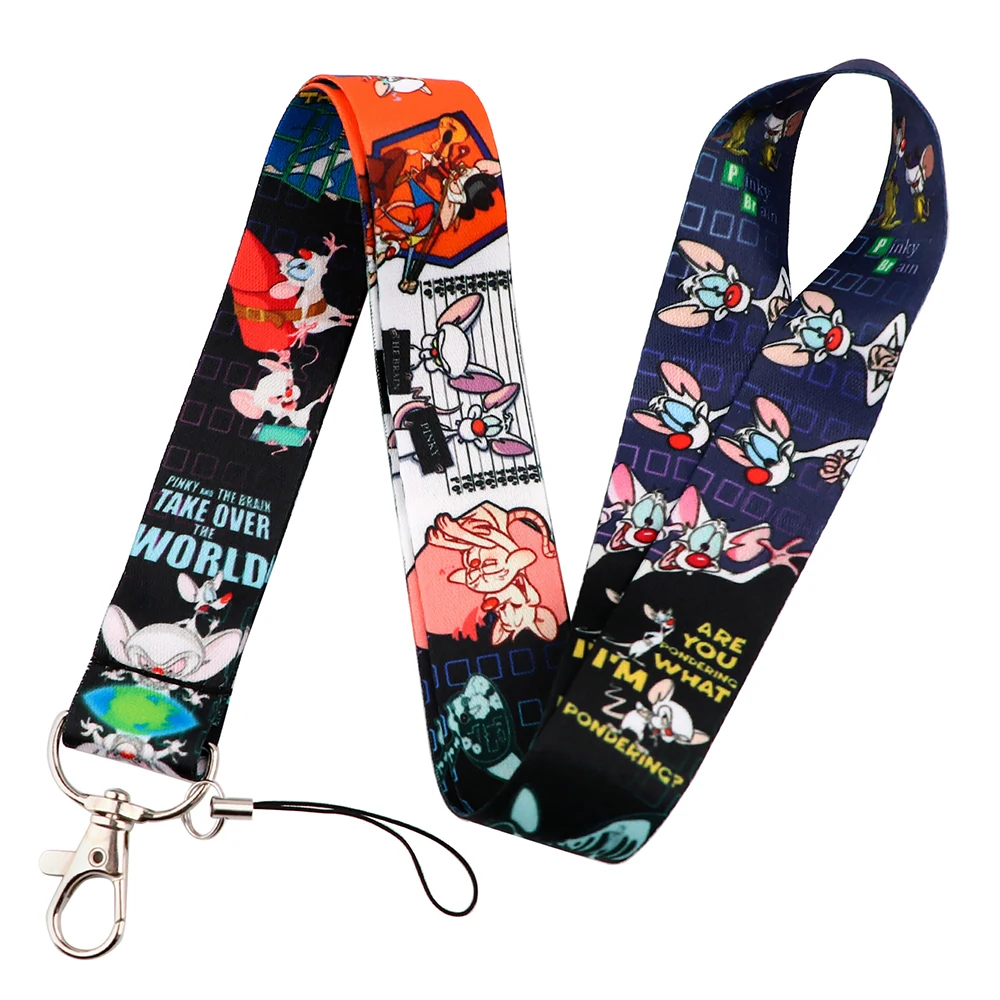 Flyingbee x2394漫画の冒険2つのマウスの個性カードホルダーバスカードホルダースタッズカード,電話キー用ストラップ