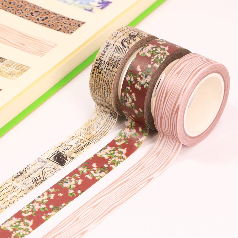 NEW 1x Decorative Silver Galaxy Mountains Retro Stamps Washi Tapes Set Scrapbooking Planner Adhesive Masking Tape Cute Papeleria