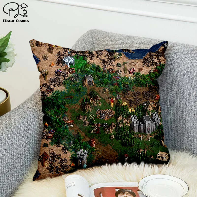 Anime Classic game 3D printed Polyester Decorative Pillowcases Throw Pillow Cover Square Zipper Pillow cases style-3