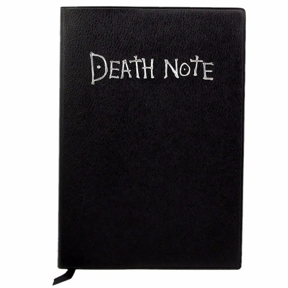 Conjunto de cuaderno de Anime Death Note, diario de cuero coleccionable, cuaderno de Death Note, escuela, diario de escritura con temática de Anime