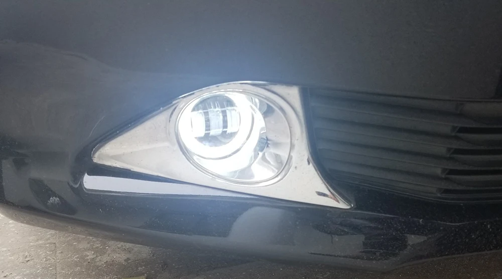 Led Fog Lamp Car Driving Light Angel Eye Aperture DRL PTF 15Wx2 12V for Lexus IS XE30 Is250 Is300h Is350 Is200t 2014 2015 2016 detail image 31