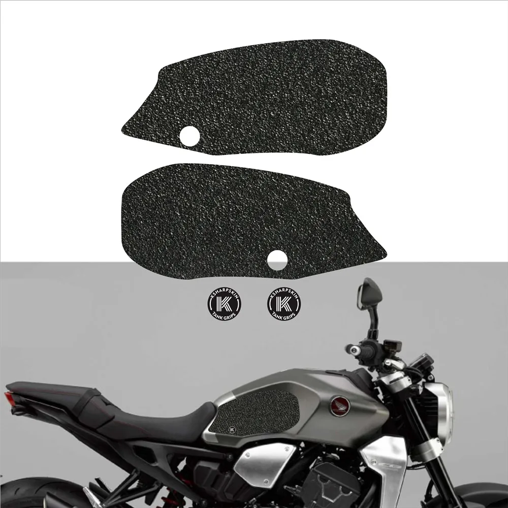 

Motorcycle protection pad tank grip fuel tank pad sticker gasoline knee traction side decal for HONDA 18-19 CB1000R cb 1000r