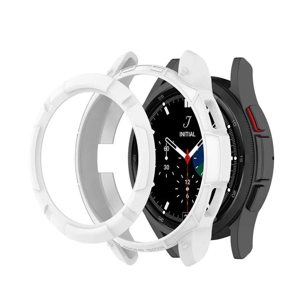 Case ForSamsung Galaxy Watch 4 Classic 42mm/46 TPU All-around Anti-fall Screen Protector Cover 4 Classic 46mm/42mm