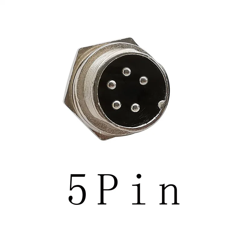 1Pcs GX16 2P/3/4/5/6/7/8 Pin Male & Female 16mm Circular Aviation Socket Plugs Wire Panel Connector GX-16 Aviation Plug