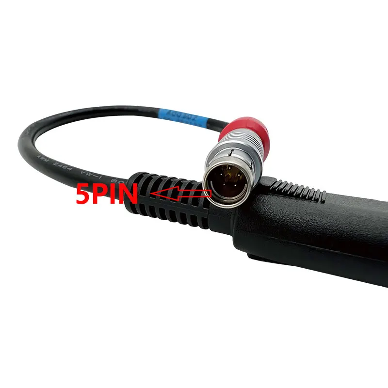 2pcs New A00302 Power Cable For GPS HiPer Lite Wired 2 to 5 Pin SAE Flat Connector GA GB GR-3 GR5 GB-500 GB1000