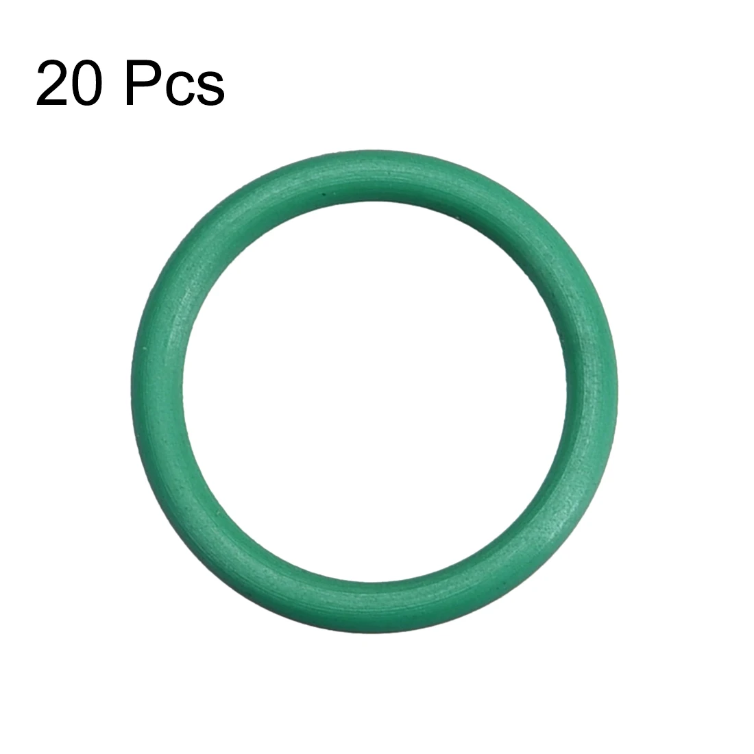 uxcell 20Pcs Fluorine Rubber O Rings, 14mm OD, 11mm Inner Diameter, 1.5mm Width, Seal Gasket Green Prevent leaks in plumbin