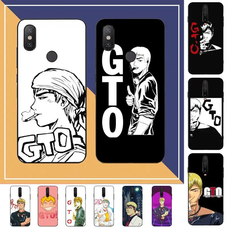 TOPLBPCS GTO Great Teacher Onizuka Phone Case for Redmi Note 4 5 6 8 9 pro Max 4X 5A 9S cover