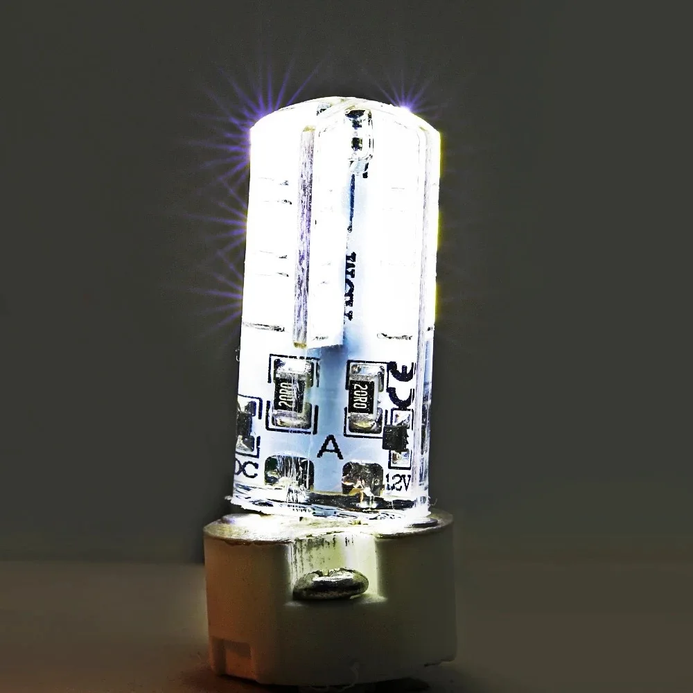 6- 10pcs G4 Led Bulb 2W 12V/AC220V 3014SMD 24led Warm/Cold White 360 Degree Angle Chandelier Light Replace Halogen Lamp