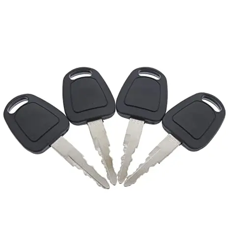

(4) Ignition Keys F900 for Terex Bobcat Doosan Daewoo Heavy Equipment K1009605B F900 K1009605B