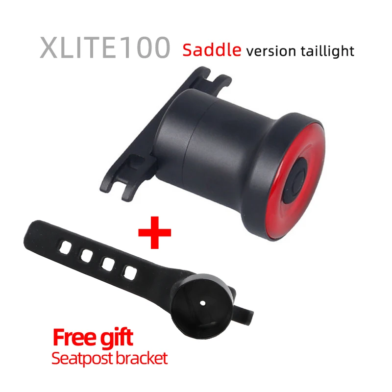 ENFITNIX Xlite100 Bicycle Tail Light Intelligent Sensor Brake Lights Usb  Road Bike MTB Cubelite II Rear Taillights