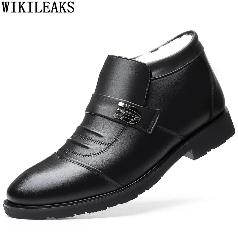 

Chelsea Boots Men Ankle Boots Men Classic Mens Loafers Shoes Leather Casual Winter Boots Man Black Shoes Men Zapatos De Hombre