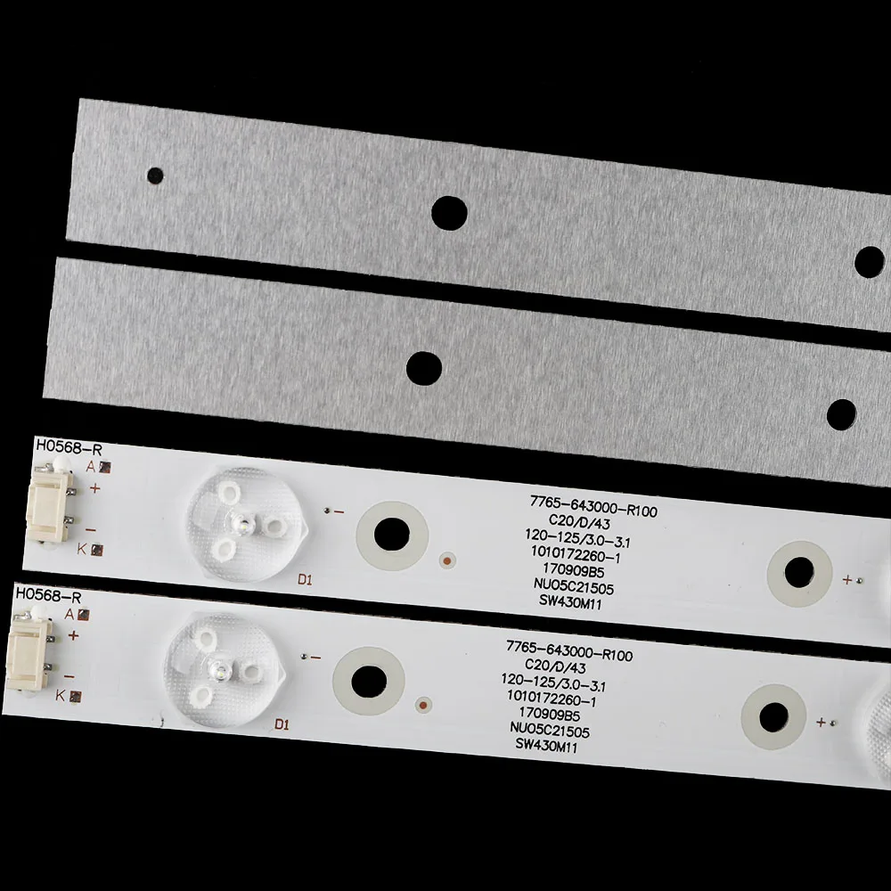 8/16pcs LED backlight strip for LG 43\