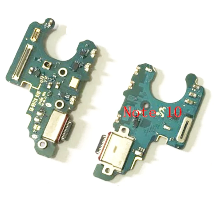 10Pcs USB Charging Port Charger Dock Connector Flex Cable Ribbon For Samsung Note 10 Plus N970 N970U N970F N976B