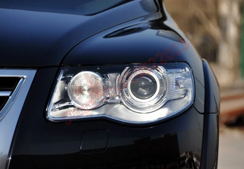 Auto Car dla Volkswagen Touareg 2007-2010 przedni reflektor szklany reflektor przezroczysty klosz lampy Shell osłona obiektywu — zdjęcie 4