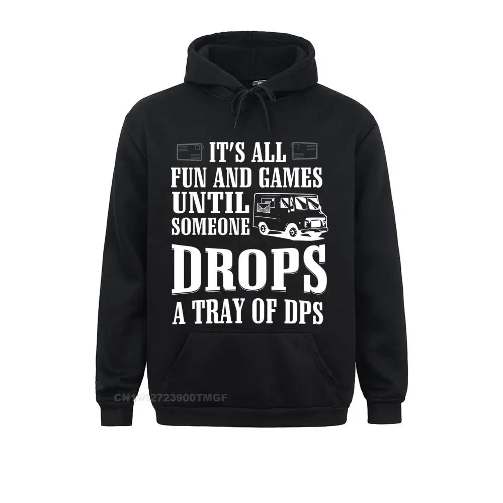 2021 Hot Sale Women Sweatshirts Long Sleeve Drop A Tray Of DPS Proud Postal Workers Men Hoodies Customized Hoods