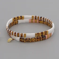 Go2boho Miyuki Bracelets For Women Jewelry Trendy Beads Jewellery Japanese Tila Bead Beach Pulseras Stretch Bracelet Wholesale