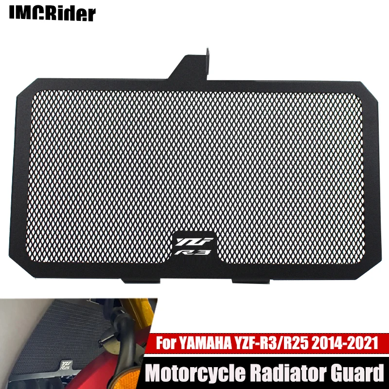 

For Yamaha YZFR3 YZFR25 YZF R3 R25 2014 2015 - 2019 2020 2021 Motorcycle Accessories Radiator Grill Protection Grille Cover