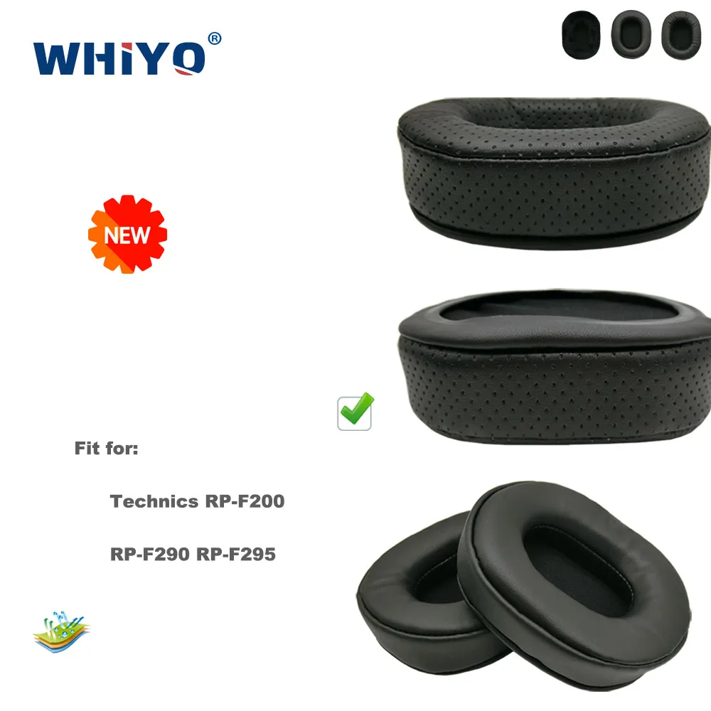 

New Upgrade Replacement Ear Pads for Technics RP-F200 RP-F290 RP-F295 Headset Parts Leather Cushion Velvet Earmuff Earphone