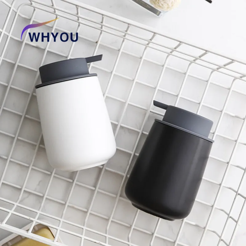 WHYOU-Ceramic Emulsion Latex Hand Washing Liquid Bottles, Bathroom Accessories Set, Wedding Gift, Home Decoration, 1 Pc