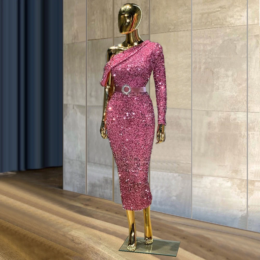 Tea Length Fuchsia … - image