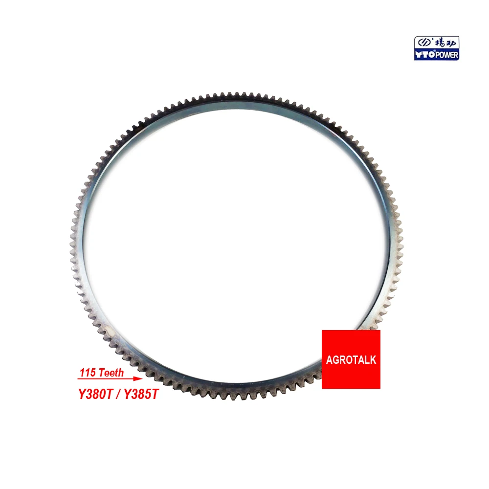 

Flying gear ring with 115 teeth for Yangdong Y380T / Y385T engine, part number: