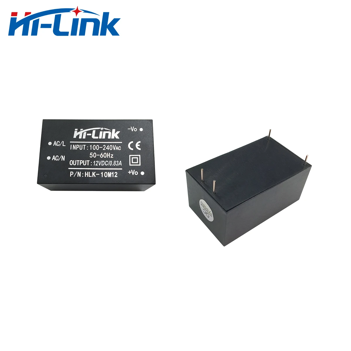 

Free Shipping 5pcs/Lot 220V to 10W 12V 830ma Single Output AC DC Power Supply Module CE HLK-10M12