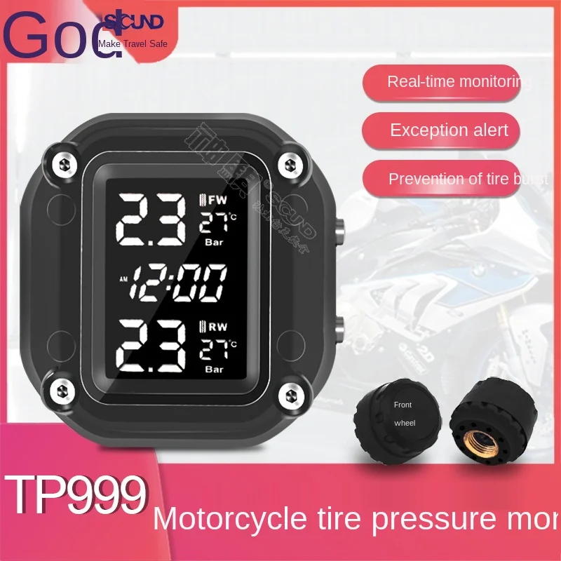 

New Motorcycle & Electric Vehicle Tire Pressure Monitoring Superior TPMS