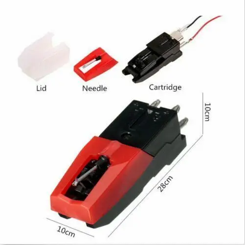 LP Vinyl Kỷ Lục Cầu Thủ Thay Thế Bàn Xoay Phono Gốm Hộp Mực W/Stylus