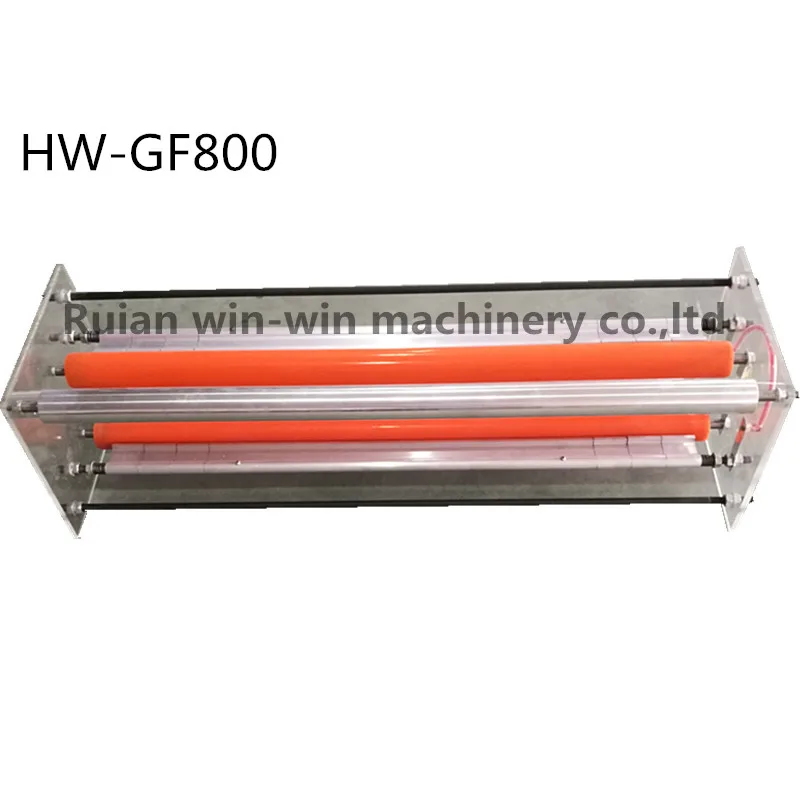 

HW-GF800 Plexiglass Rack Frame Film Blowing Machine Corona Treatment for Width 800mm