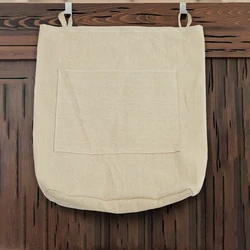 Hanging Laundry Hamper Bag With ZipperWith Zipper Over The Door Dirty Laundry, Socks Storage Organizer For Bathroom Saving Space